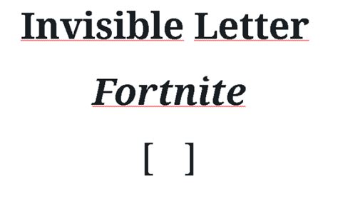 People commonly call it an empty character or blank space, <strong>invisible letter</strong> and hidden text, etc. . Invisible letter fortnite 2022